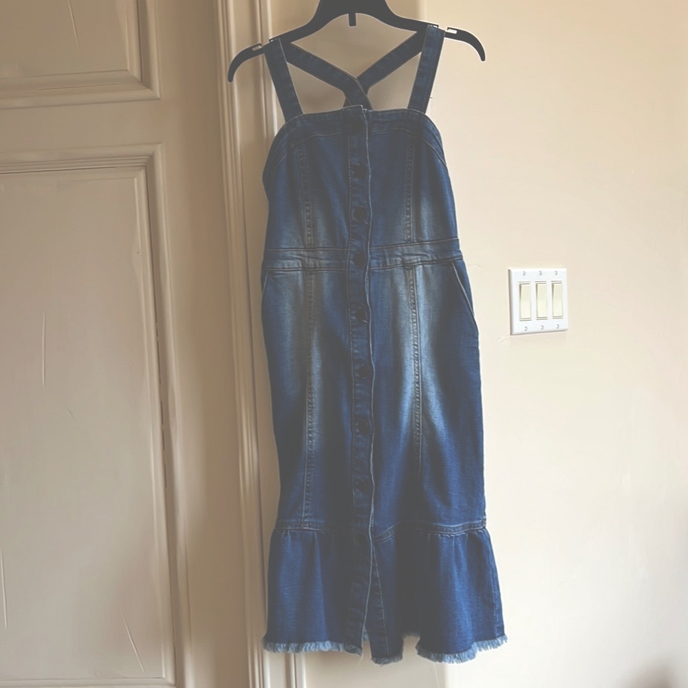 Tucker & Tate youth size 14 denim dress
